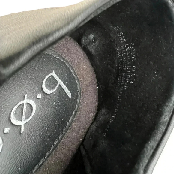 B.o.c Suree women’s black loafers slip on leather flats comfort shoe size 8.5 - Picture 9 of 9